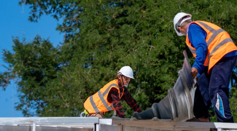 Professional new roof installation services in Linwood, MA
